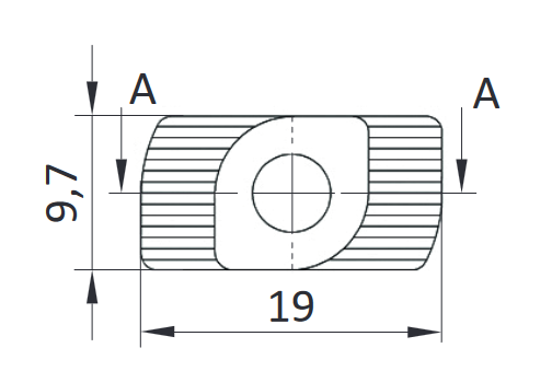 Nakrętka młoteczkowa ESD M4 [10]